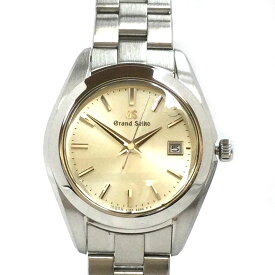 N【中古】【GRANDO　SEIKO】グランドセイコー　ヘリテージコレクション　クオーツ時計　SBGF265　ステンレス　シルバーカラー×シルバーカラー文字盤　外箱/箱/ギャラ付属　稼働品　レディース　ブランドウオッチ　質屋かんてい局那須塩原店 3105903-1n
