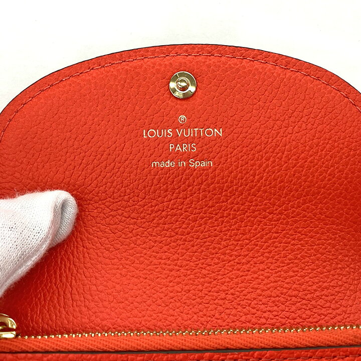 楽天市場】K LOUIS VUITTON ポルトモネ・ロザリ M82393 アンプラント 