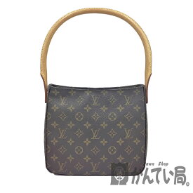 K　LOUIS VUITTON　ルーピングMM　M51146　FL0042　モノグラム　ブラウン　ハンドバッグ　肩掛け　ワンショルダー　シンプル　普段使い　女性　レディース　布袋　送料込　お買い得　特別価格　ルイヴィトン　ブランド　中古　質屋かんてい局　鹿沼店　31004279310-14k