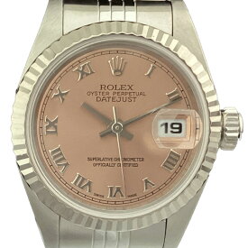 K【OH済】 ROLEX デイトジャスト 69174 U番 1997年頃製造 文字盤 ピンク 自動巻 腕時計 レディース 女性 ゴージャス 王道 オーバーホール 仕上 人気 アナログ 特別 価格 ロレックス 質屋かんてい局 鹿沼店 31002109318-17k