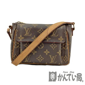 K　LOUIS VUITTON　ヴィヴァシテPM　M51165　VI0094　LV　モノグラム　茶色　ブラウン　ミニバッグ　ショルダーバッグ　肩掛け　送料無料　特別価格　お買い得　普段使い　コンパクト　レディース　女性　ルイヴィトン　中古　質屋かんてい局　鹿沼店　31004279310-345k-m