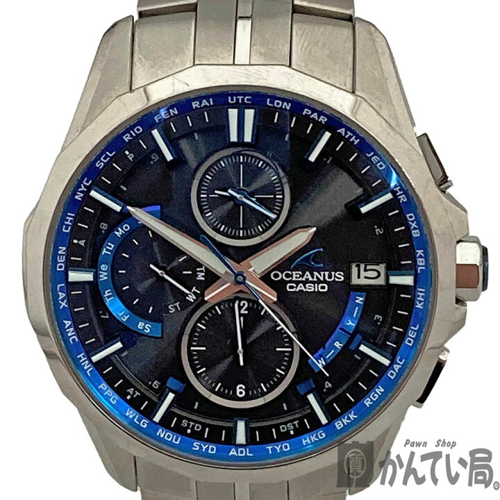 楽天市場】K CASIO オシアナス・マンタ OCW-S3000 外箱 箱 取説 送料込 