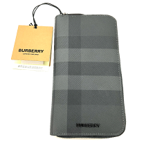 BURBERRY バーバリー 財布・ケース - 水色 【古着】【中古】 BURBERRY - BURBERRY バーバリー 財布・コインケース - 水色 【古着