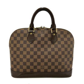 o 【LOUIS VUITTON】 【ルイヴィトン】 N51131　アルマ　ハンドバッグ　ダミエ　エベヌ　ブラウン　レディース　女性　かわいい　【質屋かんてい局小山店】22-4431o-s