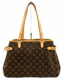 o【LOUIS VUITTON】　ルイヴィトン　M51154　バティニョール・オリゾンタル　ハンドバッグ　モノグラム　ブラウン　【質屋かんてい局小山店】31003149318-18o-i