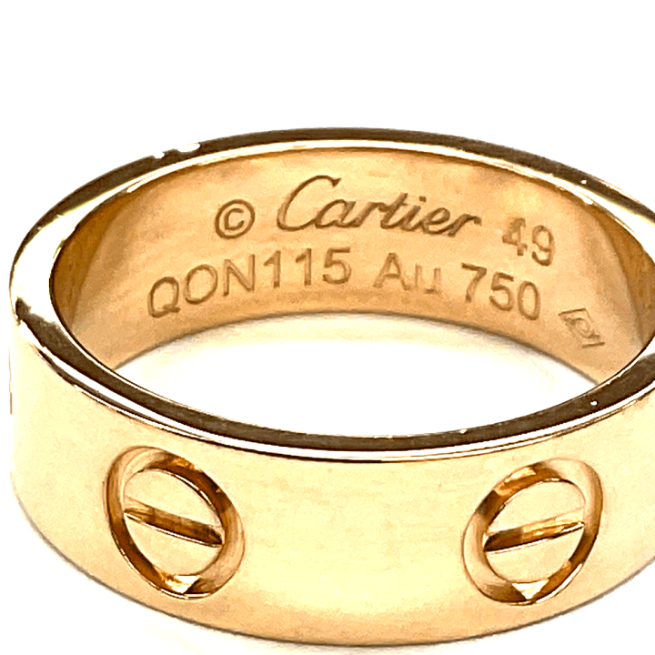カルティエ LOVE リング、クラシックモデル YG #49（9号） ラブリング YG[B4227849] Love Ring | カルティエ 新品 ジュエリー