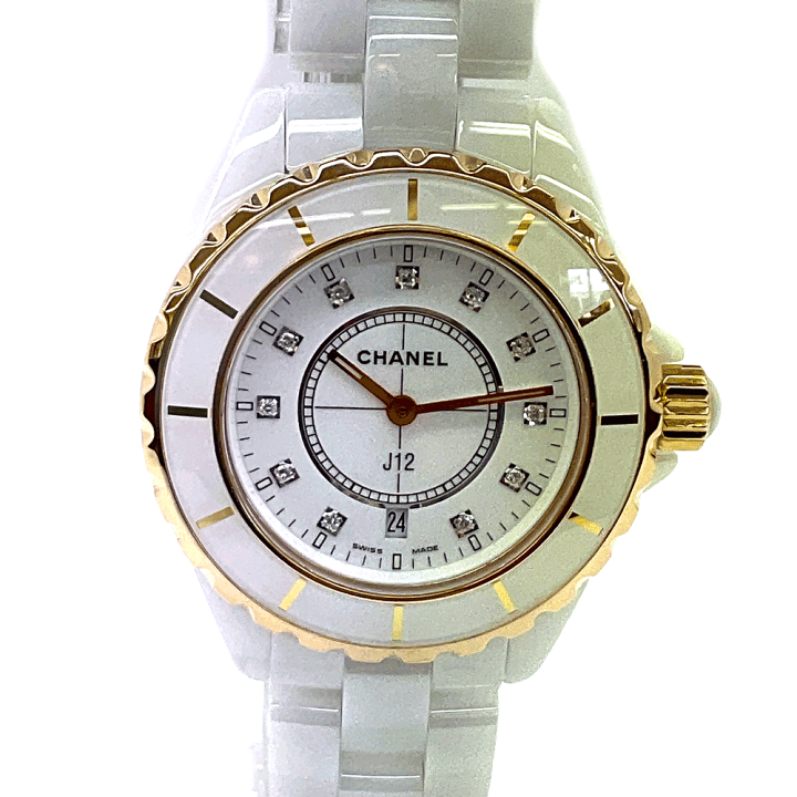 楽天市場】N【中古】【CHANEL】シャネル J12 11P ダイヤ 楽天市場】N【中古】【CHANEL】シャネル J12 11P ダイヤ