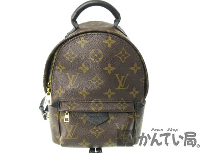 LOUISVUITTON【ルイヴィトン】M41562パームスプリングスバックパックMINIリュックサックモノグラムキャンバスブラウン系ファッションレディースコンパクトブランド【中古】USED-A【8】k19-480質屋かんてい局春日井店