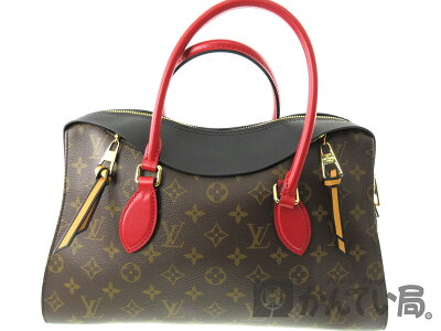 LOUISVUITTON【ルイヴィトン】M41454『テュイルリトート』2WAYバッグショルダーバッグハンドバッグトートバッグモノグラム×レザーブラウンレッドオレンジファッションブランドレディース【中古】USED-A【8】k19-1909質屋かんてい局春日井店