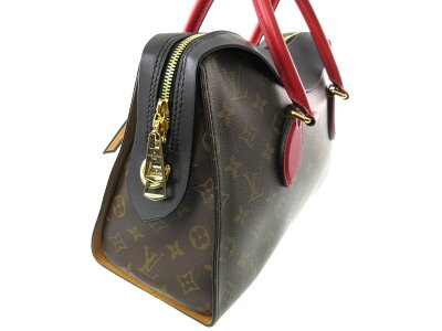 LOUISVUITTON【ルイヴィトン】M41454『テュイルリトート』2WAYバッグショルダーバッグハンドバッグトートバッグモノグラム×レザーブラウンレッドオレンジファッションブランドレディース【中古】USED-A【8】k19-1909質屋かんてい局春日井店