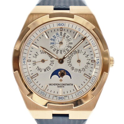 VACHERONCONSTANTIN【ヴァシュロン・コンスタンタン】4300V/000R/B064オーヴァーシーズエクストラフラットパーペチュアルカレンダームーンフェイズK18PGピンクゴールドメンズ自動巻き裏スケ金無垢腕時計USED-9【中古】質屋かんてい局春日井店k21-1761