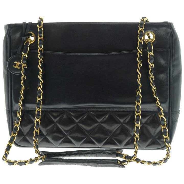 楽天市場】CHANEL【シャネル】 ラム チェーントートバッグ ショルダー  