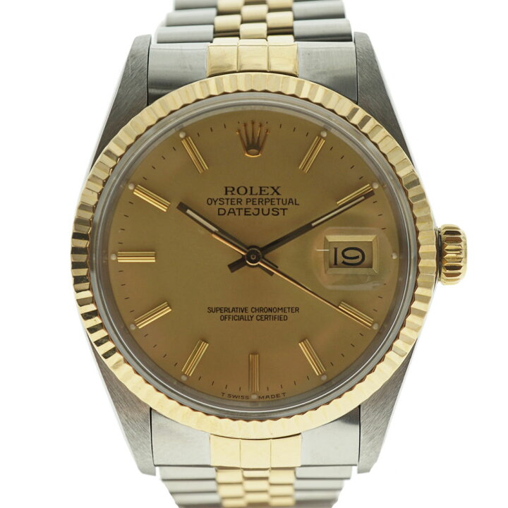 楽天市場】ROLEX【ロレックス】 16013 デイトジャスト 9番 コンビ  
