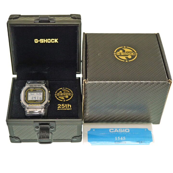 楽天市場】CASIO【カシオ】 DW-5025D-8JF G-SHOCK Gショック 25周年 