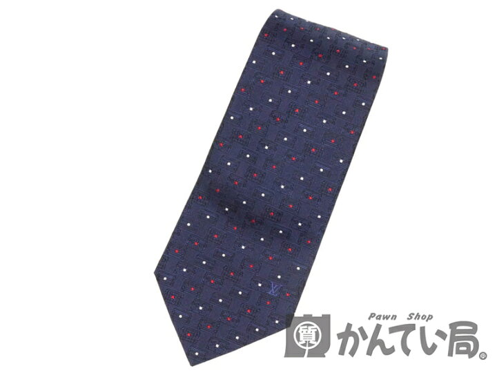 楽天市場】LOUIS VUITTON【ルイヴィトン】 M71708 ネクタイ トランク柄 
