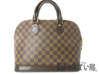 LOUISVUITTON【ルイヴィトン】N51131『アルマ』ハンドバッグダミエキャンバスエベヌ（ブラウン系）ファッションメンズレディースユニセックスブランド【中古】USED-B【6】k19-3199質屋かんてい局春日井店