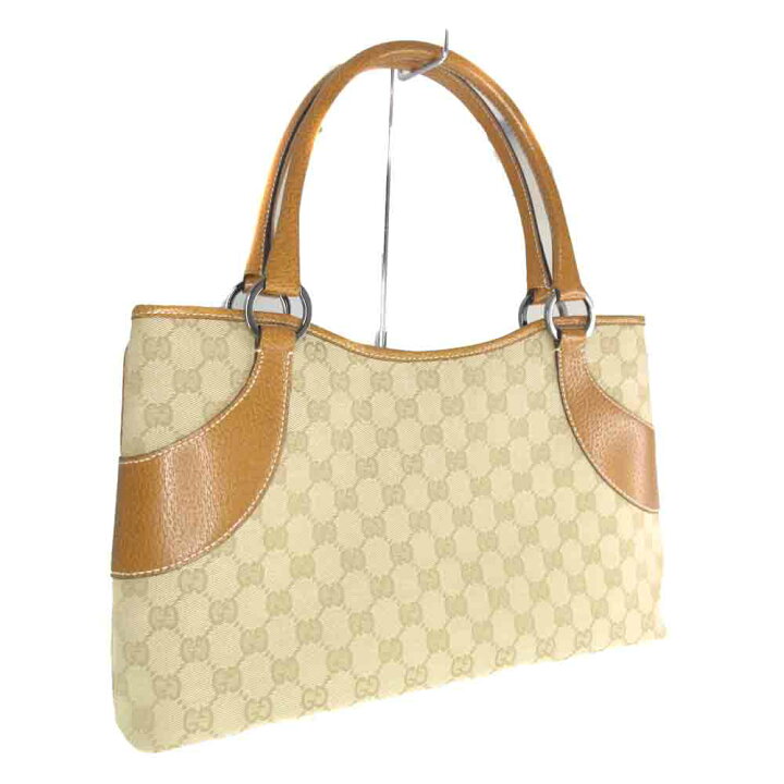 楽天市場】GUCCI【グッチ】113015 トートバッグ GGキャンバス ベージュ 