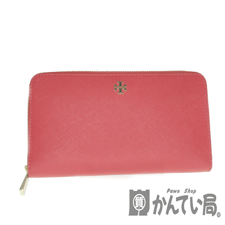 Tory Burch コーラル レザー 長財布