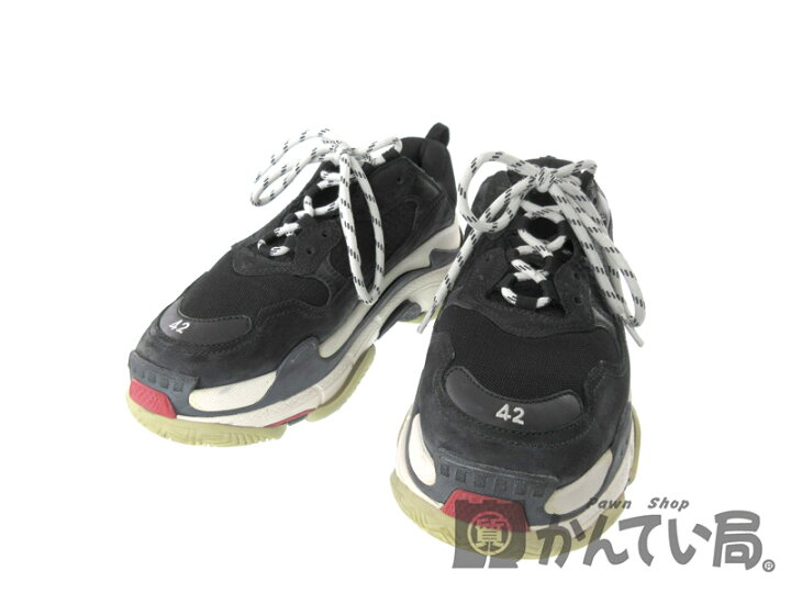 楽天市場】BALENCIAGA【バレンシアガ】 524037 『トリプルS』 ブラック  