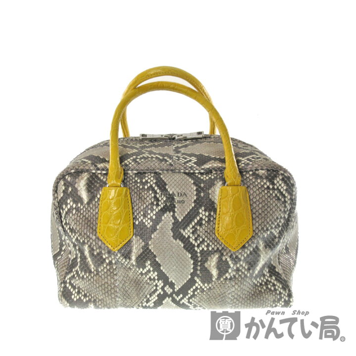 楽天市場】PRADA【プラダ】1BB010 『2WAYバッグ』レザー(パイソン 