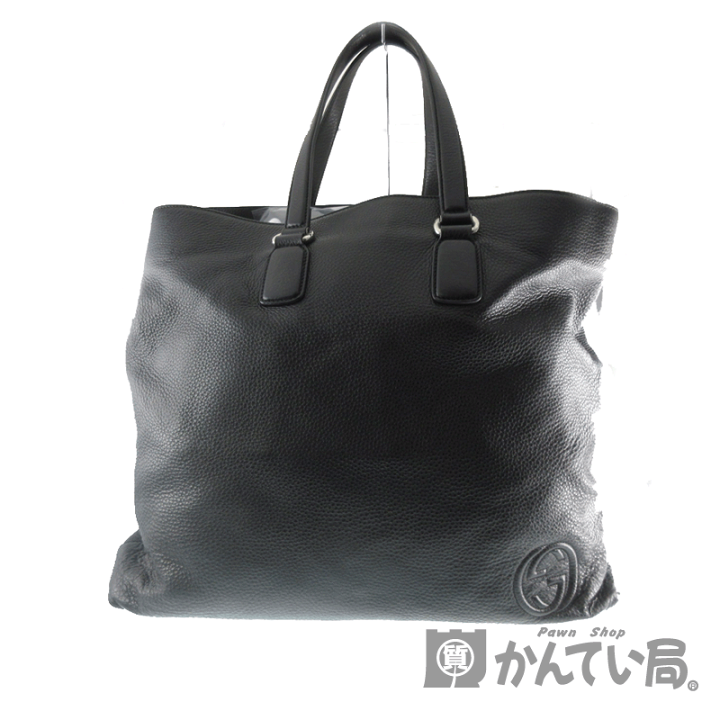 楽天市場】GUCCI【グッチ】322060 トートバッグ レザー ブラック系  