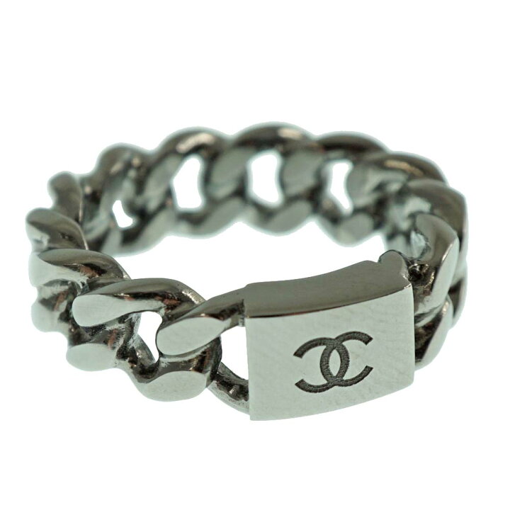楽天市場】CHANEL【シャネル】A85614 チェーンモチーフリング 約12号 