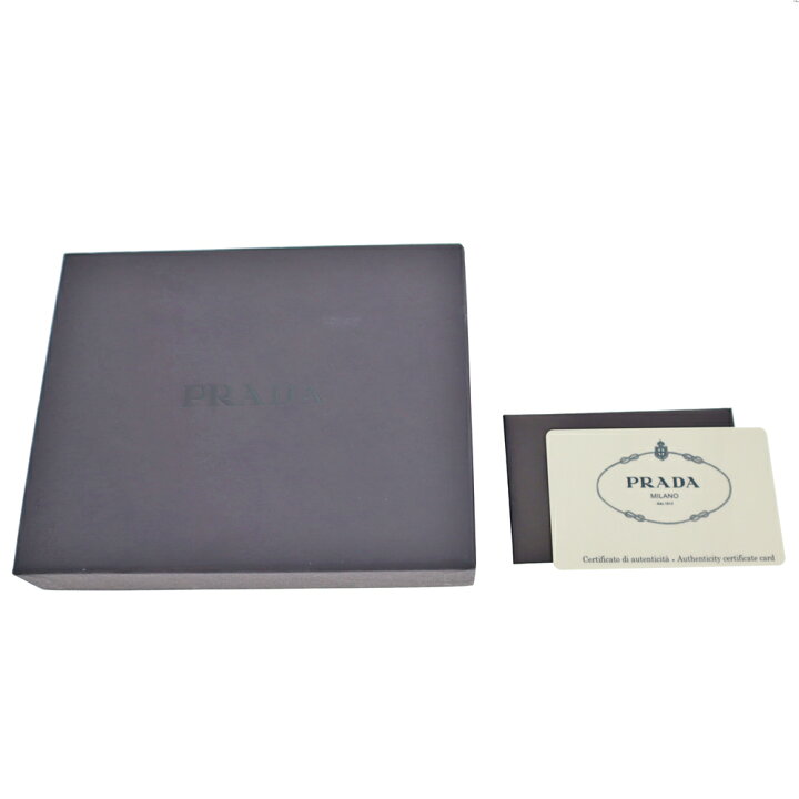 楽天市場】PRADA【プラダ】M606 ラウンドファスナー財布 コンパクト 