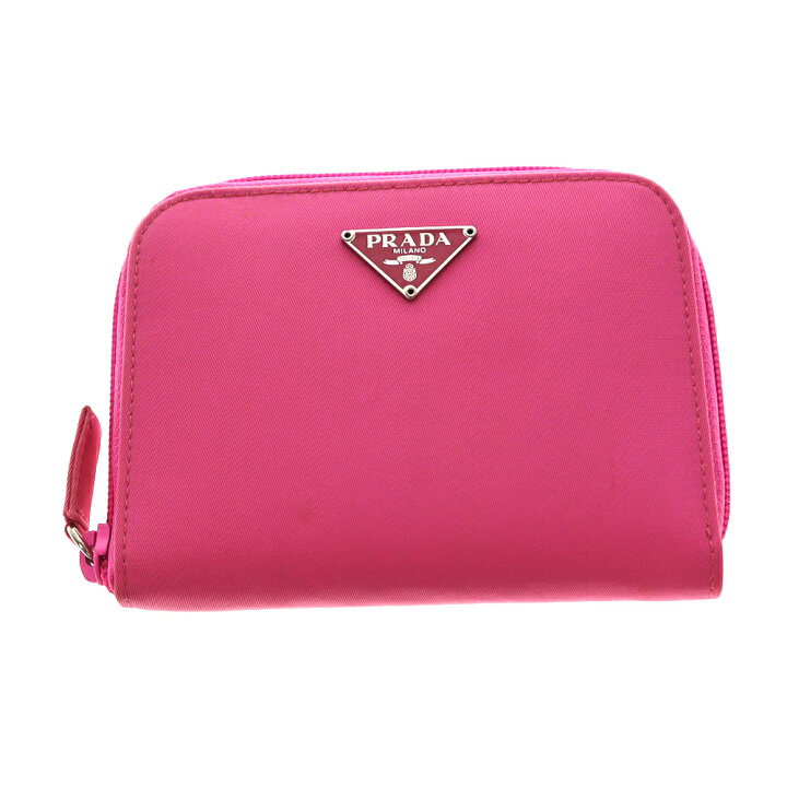 楽天市場】PRADA【プラダ】M606 ラウンドファスナー財布 コンパクト  
