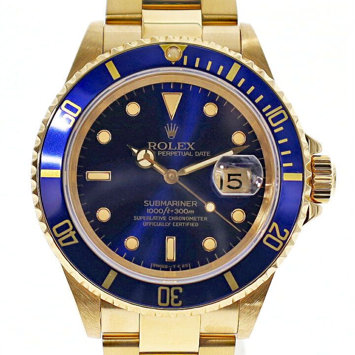 楽天市場】ROLEX【ロレックス】16618 サブマリーナー N番 ブルー 