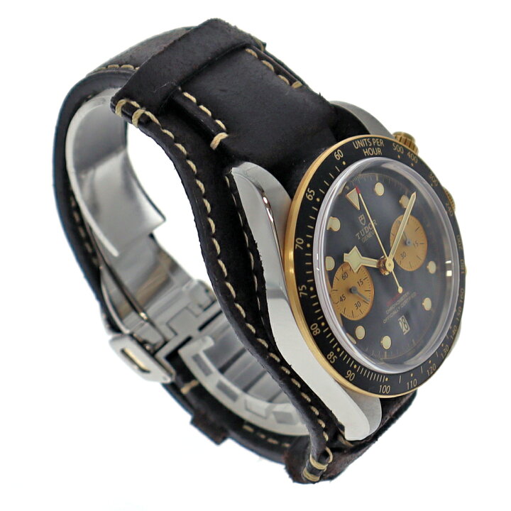 楽天市場】TUDOR【チューダー】 M79363N-0002 ブラックベイクロノ SS 