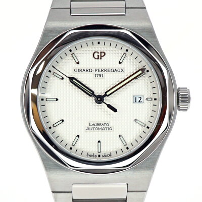 GIRARD-PERREGAUX【ジラール・ぺルゴ】81000-11-131-11Aヘリテージロレアート世界限定225本腕時計自動巻きメンズステンレススケルトンシースルーシルバー【中古】質屋かんてい局春日井店k22-719USED-9
