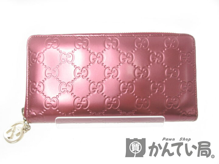 楽天市場】GUCCI【グッチ】308005 ラウンドファスナー長財布 エナメル 