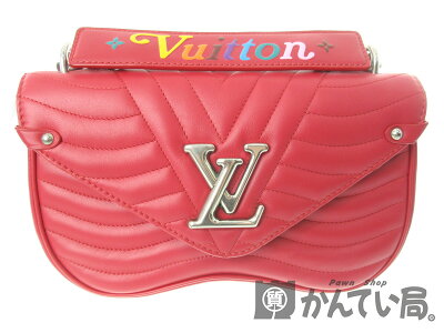 LOUISVUITTON【ルイヴィトン】M51943『ニューウェーブ』レザーエカルラート(レッド系)レディースキルティングブランドファッション【中古】USED-SA【9】k19-5835質屋かんてい局春日井店