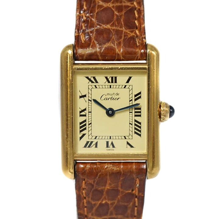 楽天市場】Cartier【カルティエ】 マストタンクヴェルメイユSM 