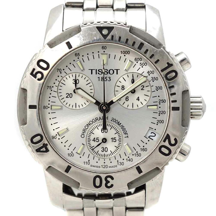 楽天市場】TISSOT 【ティソ】 T362/462K クロノダイバー クォーツ 