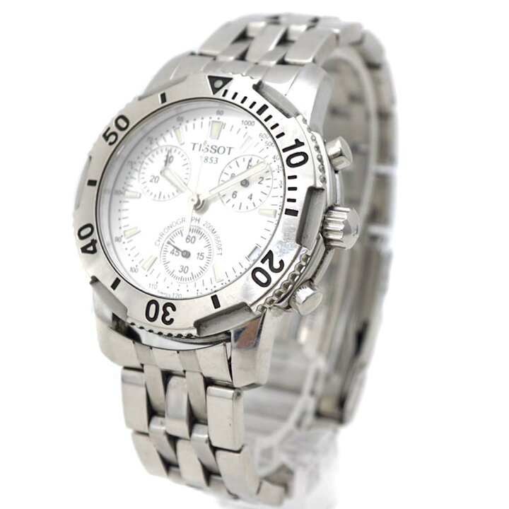 楽天市場】TISSOT 【ティソ】 T362/462K クロノダイバー クォーツ 