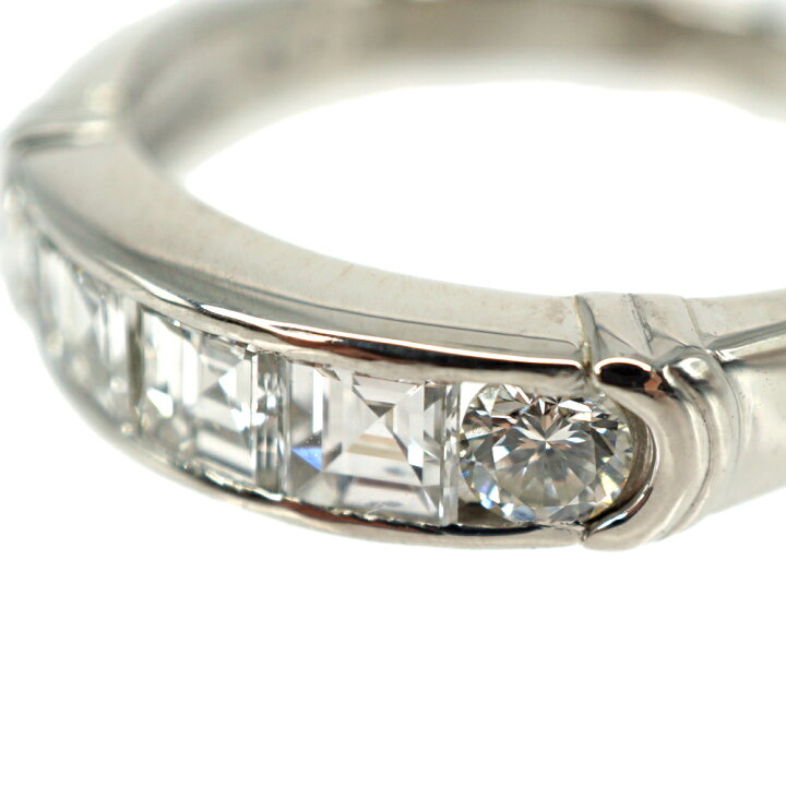 楽天市場】Pt900【プラチナ900】ダイヤモンド0.75ct/0.29ct付リング 