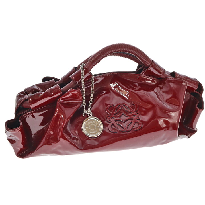 楽天市場】LOEWE【ロエベ】ナッパアイレ ハンドバッグ エナメル  
