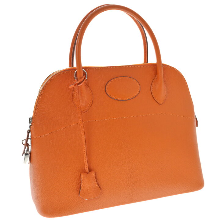 楽天市場】エルメス Hermes ボリード31シェーブル オレンジ【中古 