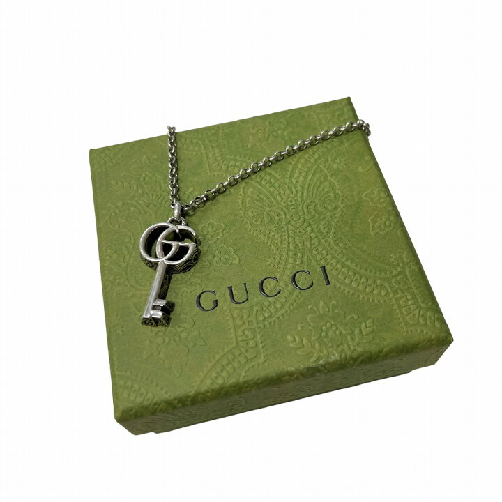 楽天市場】グッチ Gucci 627757 アラベスク キーモチーフ ネックレス 