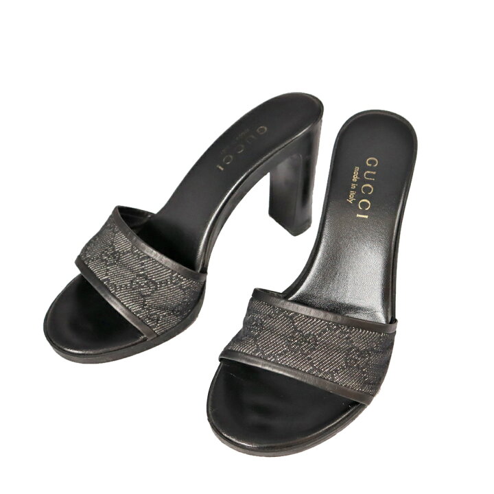 楽天市場】GUCCI【グッチ】034681ミュール サンダル ヒール約9.5cm  