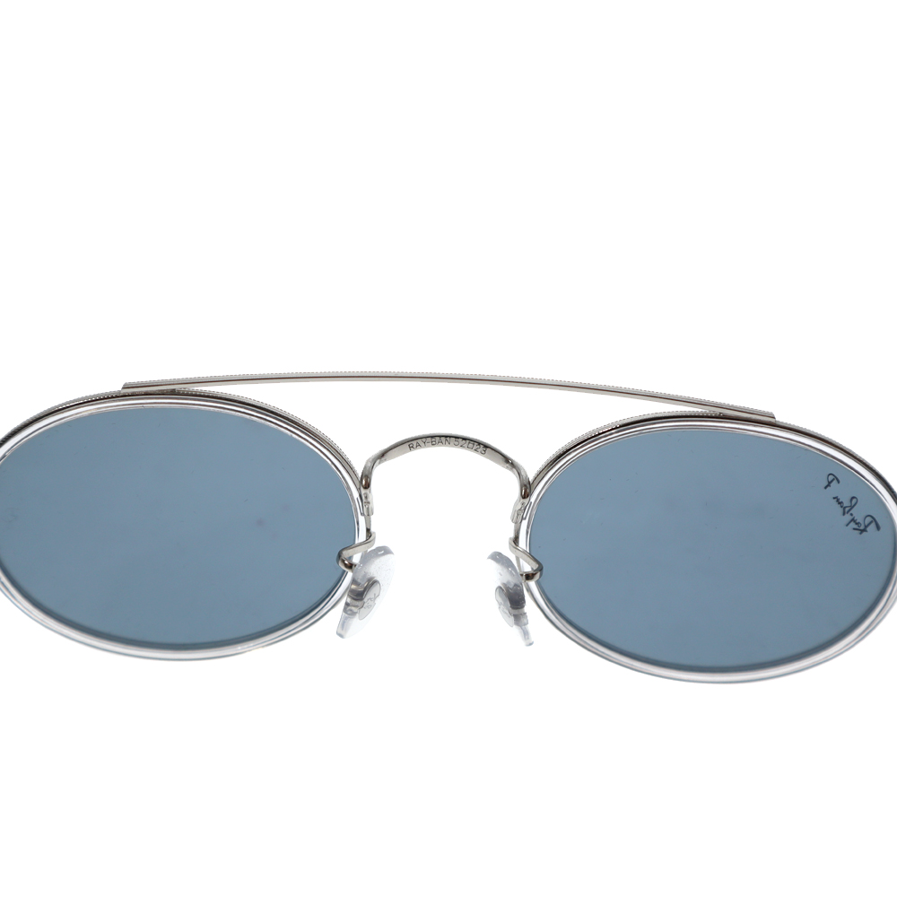 Ray-Ban RB3847-N サングラス プラスチック×メタル シルバー系 ブルー系 メンズ シンプル ファッション 円形 ヴィンテージ  k21-5848 アビエーター USED-6 めがね レディース アイウェア 眼鏡 売り出し 質屋かんてい局春日井店