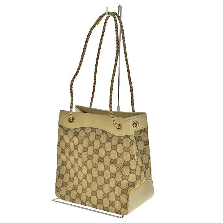 楽天市場】GUCCI【グッチ】109143 GGキャンバストート ショルダー 