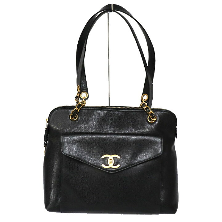 楽天市場】CHANEL【シャネル】A05572 チェーントートバッグ キャビア 