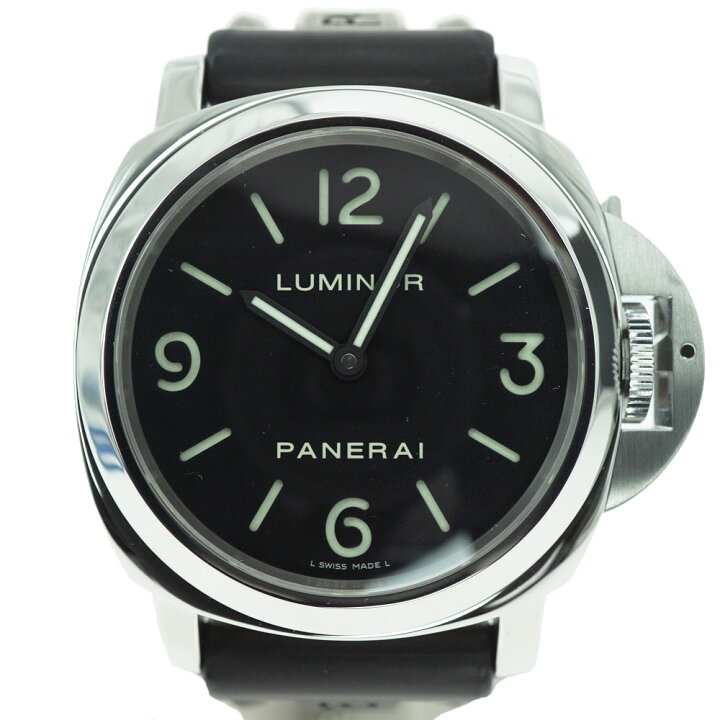 楽天市場】PANERAI【パネライ】 PAM00112 ルミノールベース メンズ 手  