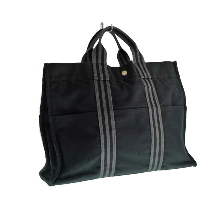 楽天市場】HERMES【エルメス】フールトゥMM トートバッグ コットン  