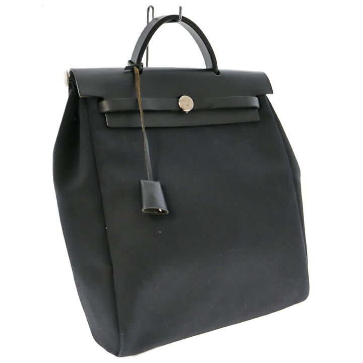 楽天市場】HERMES【エルメス】エールバッグアドPM レザー キャンバス 