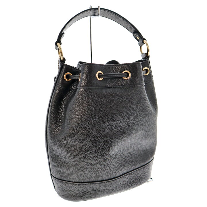 楽天市場】COACH【コーチ】C4100 2WAY巾着バッグ ハンドバッグ 
