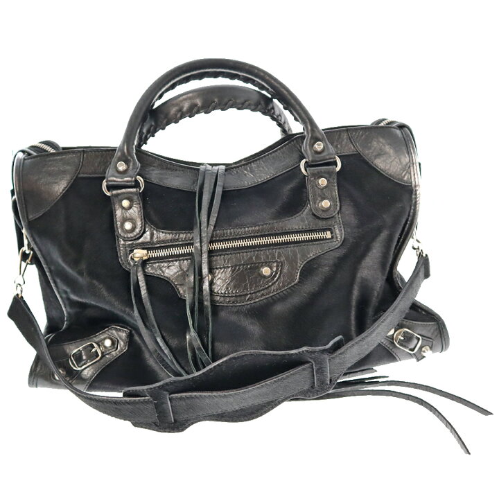 楽天市場】BALENCIAGA【バレンシアガ】115748 ザ・シティ ハラコ  