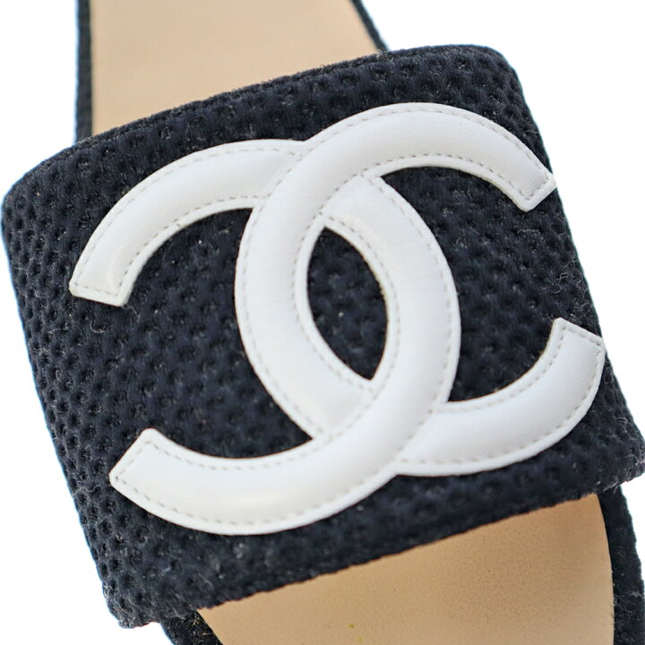 楽天市場】CHANEL【シャネル】G27145 ウッドサンダル オープントゥ  